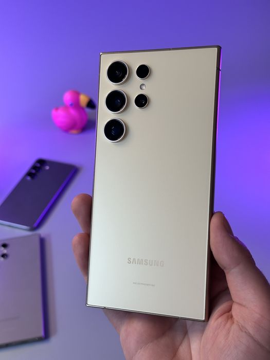 НОВИЙ Samsung galaxy s24 ultra 12 256 Titanium Yellow 100% акумулятор