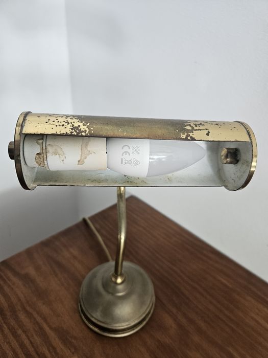 Candeeiro Vintage s funcionar com lâmpada