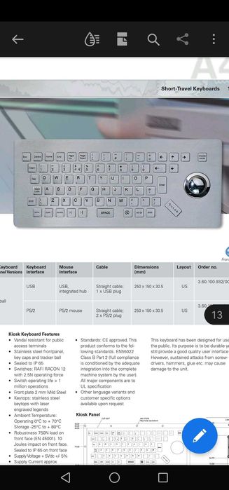 Teclado, keyboard Aço, metal, scroll