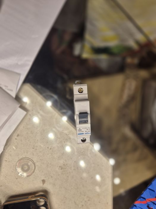 Fusível a funcionar