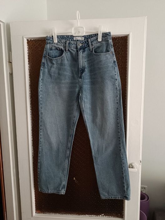 Dżinsy straight niebieskie Sinsay 40