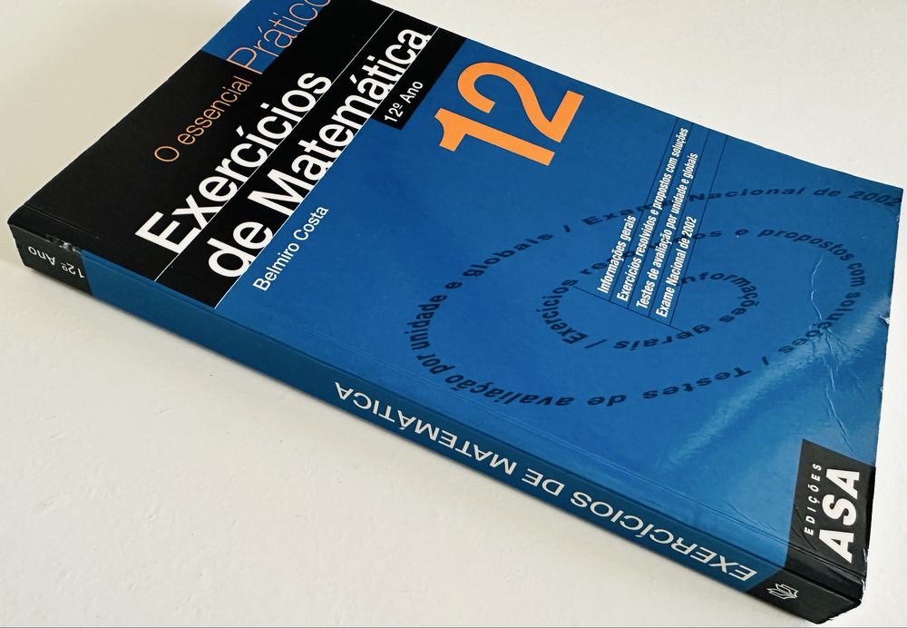 Exercícios de Matemática 12° ano, Edições ASA