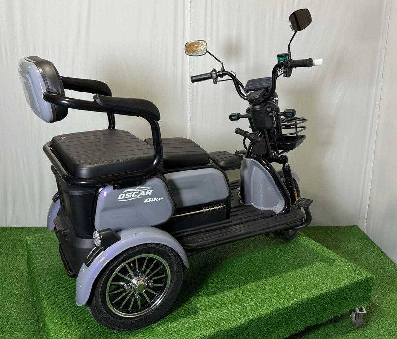 Тяговий трицикл Oscar Trio2 1200W 2026 рік Електроскутер 3 колеса