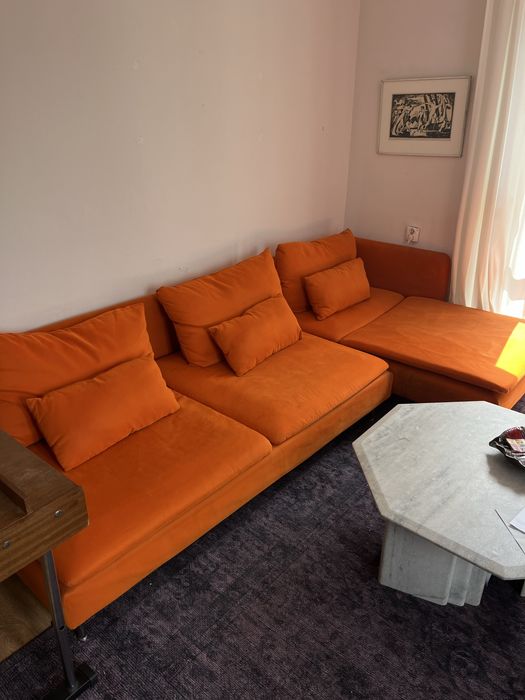 Ikea kanapa Soderhamn sofa 5-osobiwa z szelzongiem