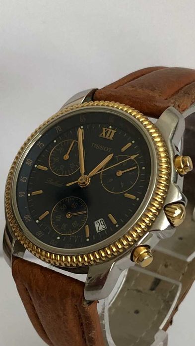 Tissot Ballade Chronograph, piękny luksusowy zegarek męski, HIT!!!