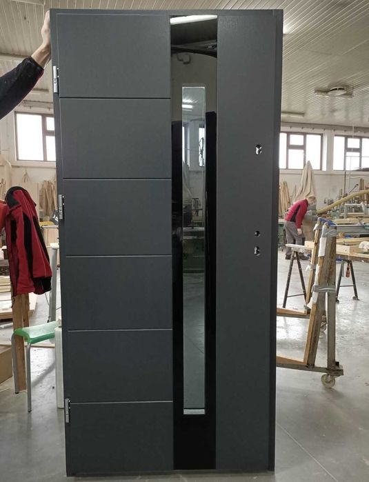 Drzwi zewnętrzne drewniane 85mm Producent