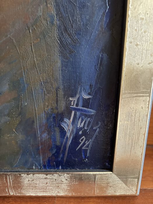 Józef Łącki obraz 61x46 cm