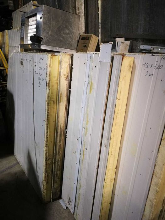 Сендвіч-панелі до холодильної камери б/у