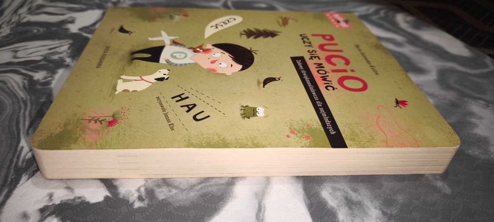 Pucio uczy się mówić. Zabawy dźwiękonaśladowcze dla najmłodszych