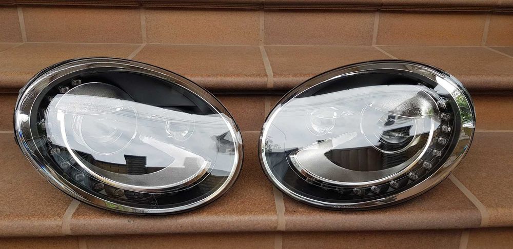 Фари передні Бітл Жук Ксенон Лед VW Beetle Led