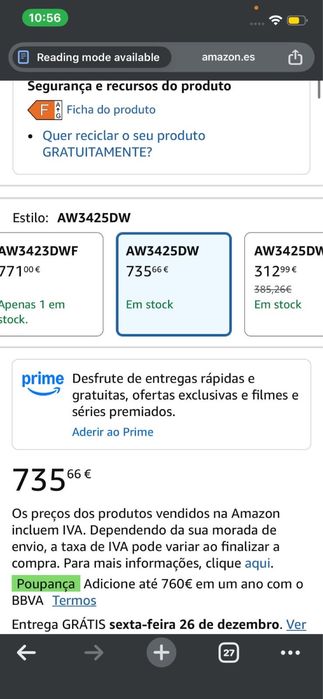 Monitor BenQ MA320U 32” 4K – Ideal para MacBook – NOVO – 699€