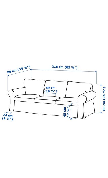 Sofá Ektorp Ikea