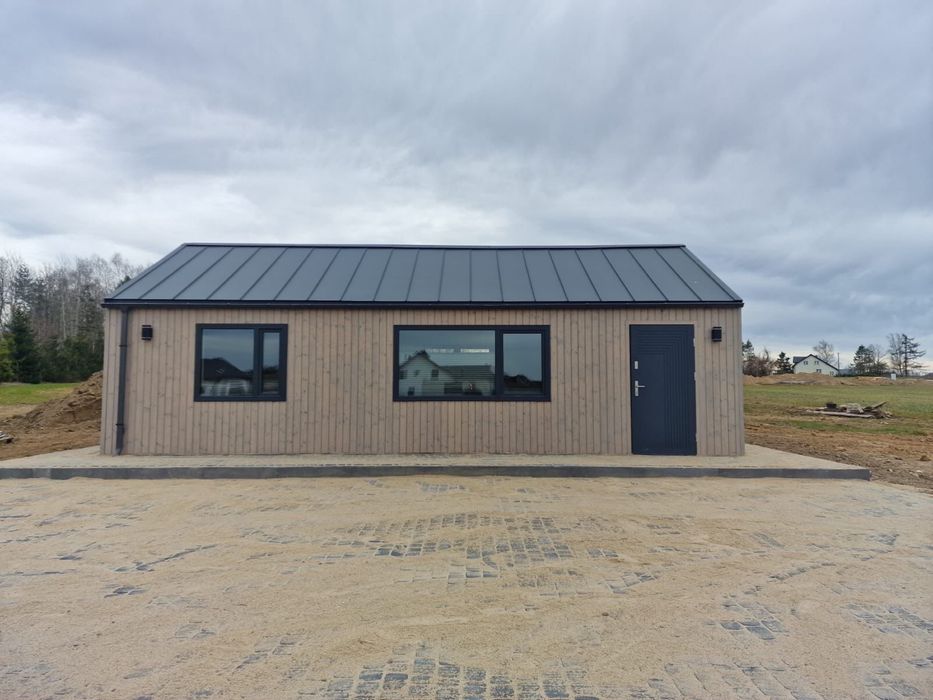 Dom szkieletowy 50m2 stan deweloperski