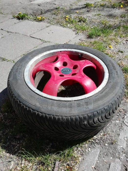 Felgi aluminiowe z oponami zimowymi