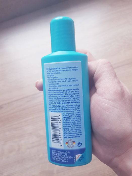 Preparat do uzdatniania wody do akwarium Multi Fit  Baktistart 100ml