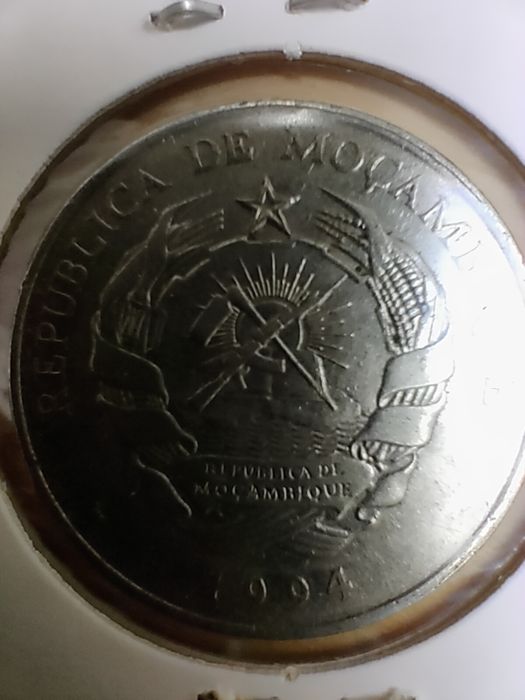 Moeda de 500 meticais Moçambique 1994