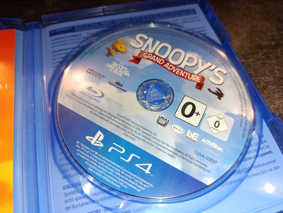 Snoopy's Grand Adventure PS4 możliwa zamiana sklep kioskzgrami