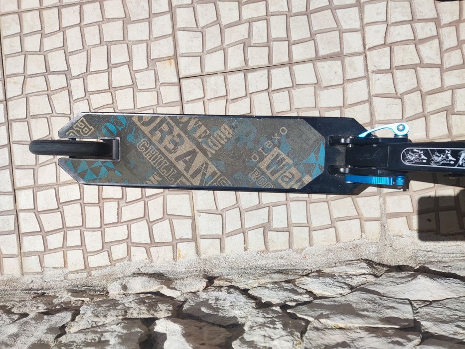 Trotinete Freestyle Oxelo (Decathlon) - Rodas Azuis e Design Urbano