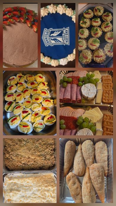 Catering obsługa imprez ciasta mięsa urodziny komunia wesela  sniadani