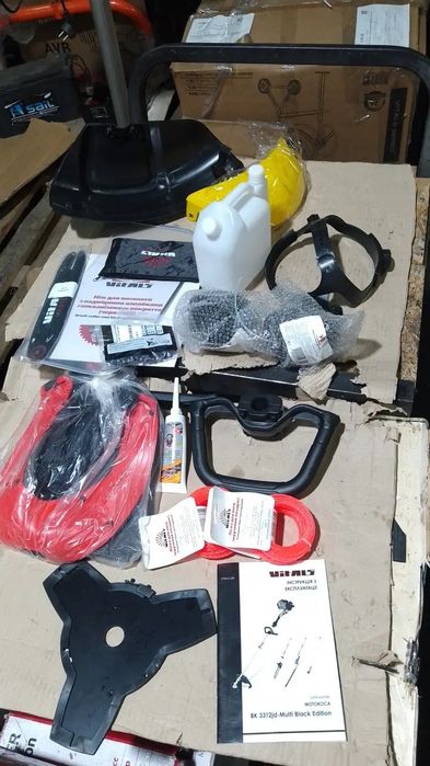 Продам мотокосу Vitals Master BK 3312 jd MULTI black edition