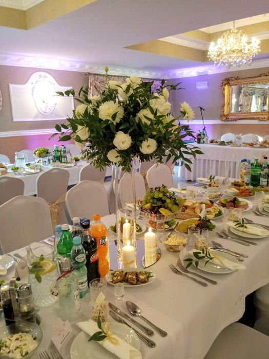 Dekoracje ślubne i weselne kwiaty na ślub wesele