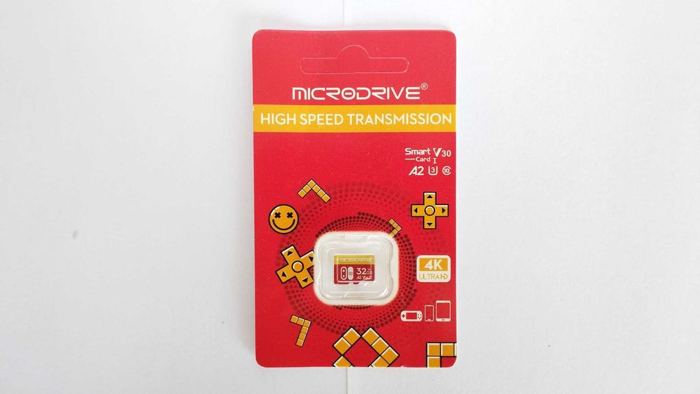 NOVO - Cartão de Memória MicroDrive  32GB para Nintendo Switch
