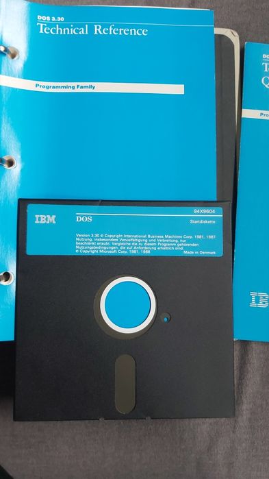 DOS 3.30 startdiskette & technical reference