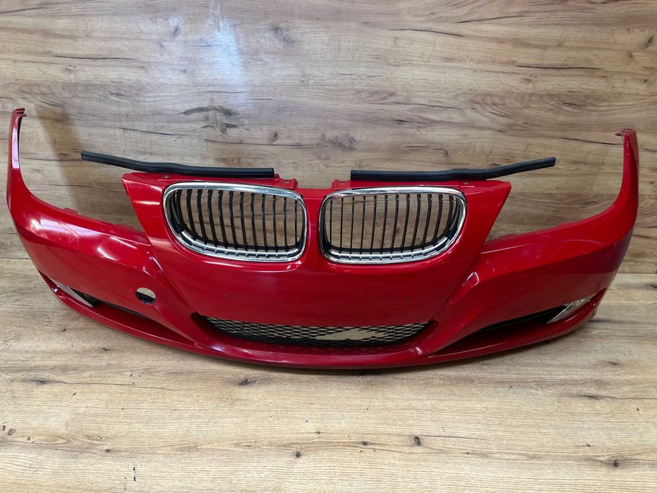 Zderzak przedni Bmw E90 lift kolor karmesinrot