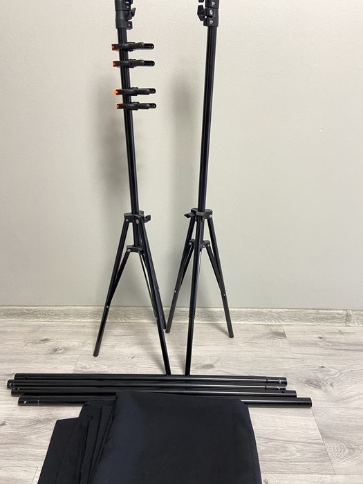 Ворота для фону ,каркас + чорний фон