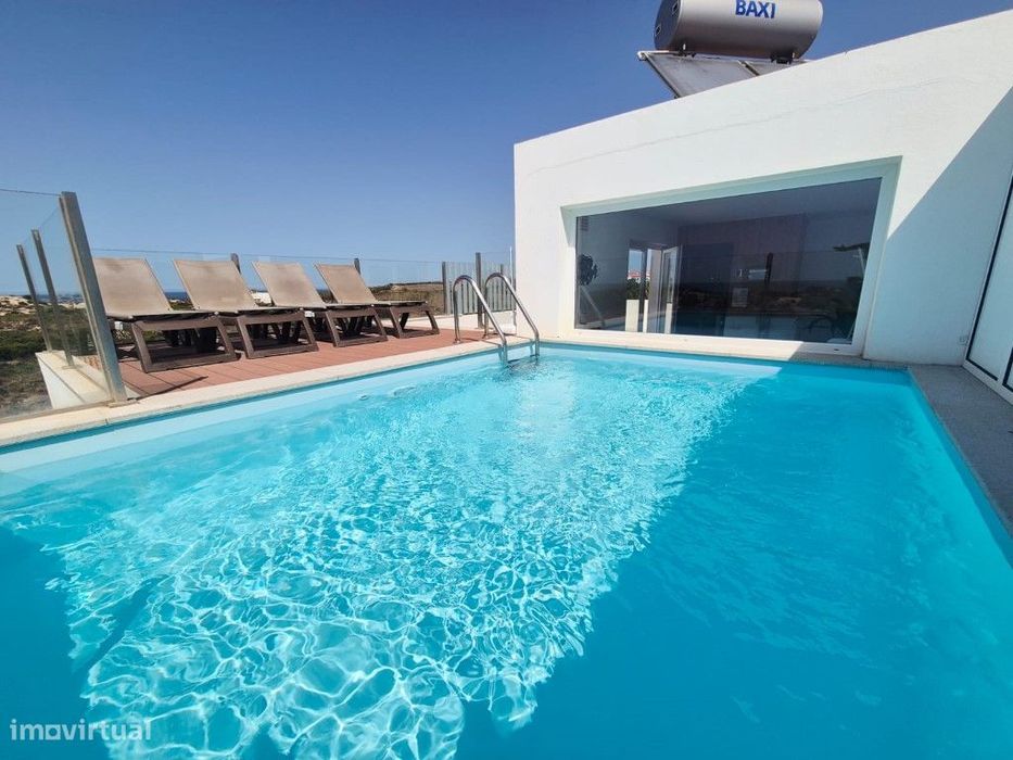 T2 com Rooftop, Piscina Infinity e Vista Mar - Vila Nova de Milfontes