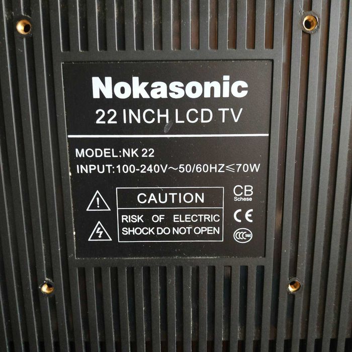 Smart к-кт телевізор Nokasonic nk 22+ TV Box MX PRO 4K Android 16 2/16