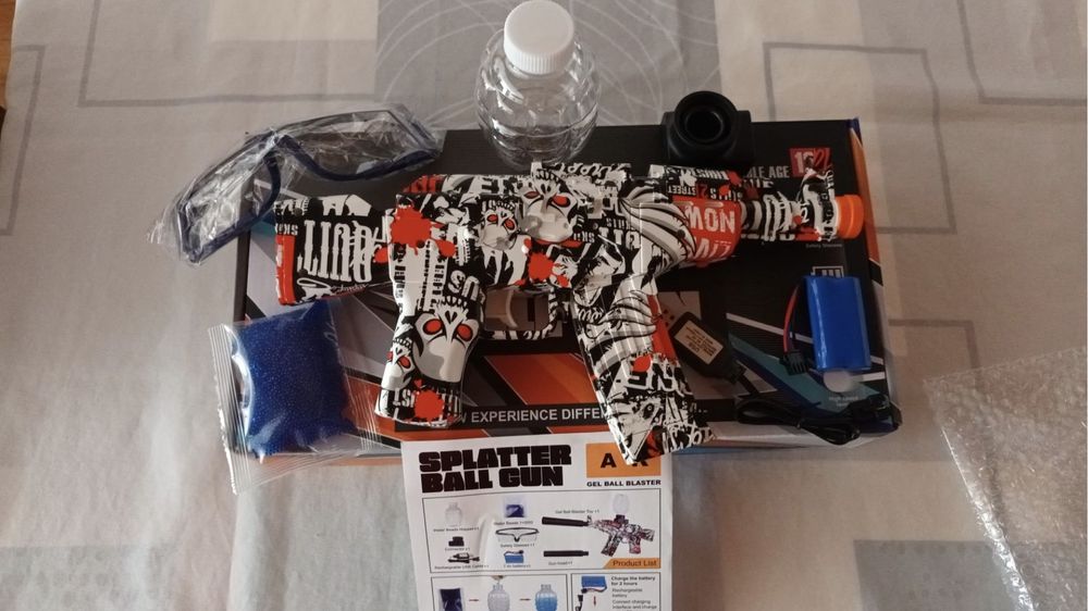 Pistola de Água (Orbeez / Macacos aquáticos / Bolas de Hidrogel)