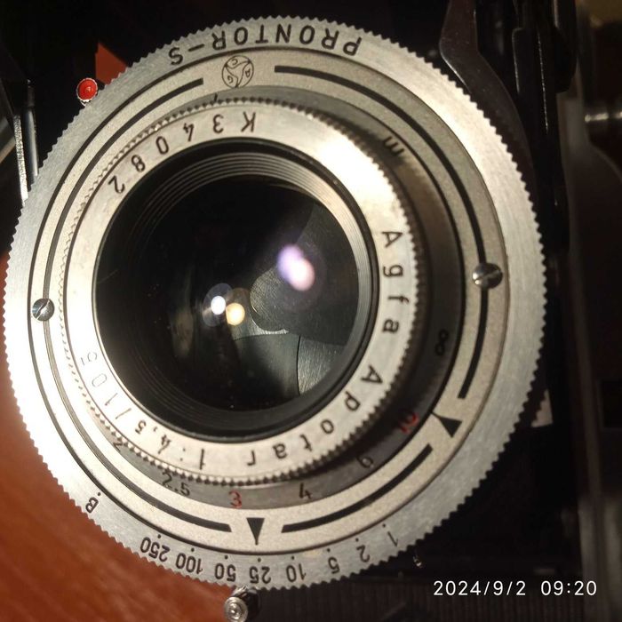 винтажный фото аппарат AGFA RECORD 1938 г.