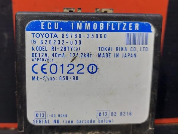 Centralina de ignição (imobilizador) TOYOTA Hilux VI Pick Up (_N14_, _