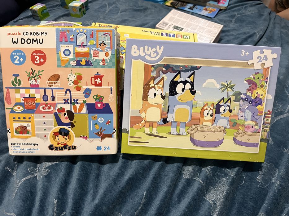 Puzzle w domu i bluey