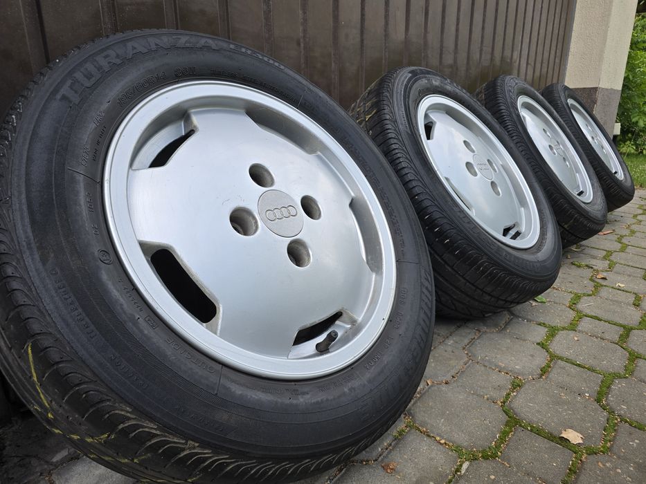 Felgi z oponami 195/60R14 Audi 80 D3 4x108 D2 90 200 100 C1 C2 C3 C4 5000