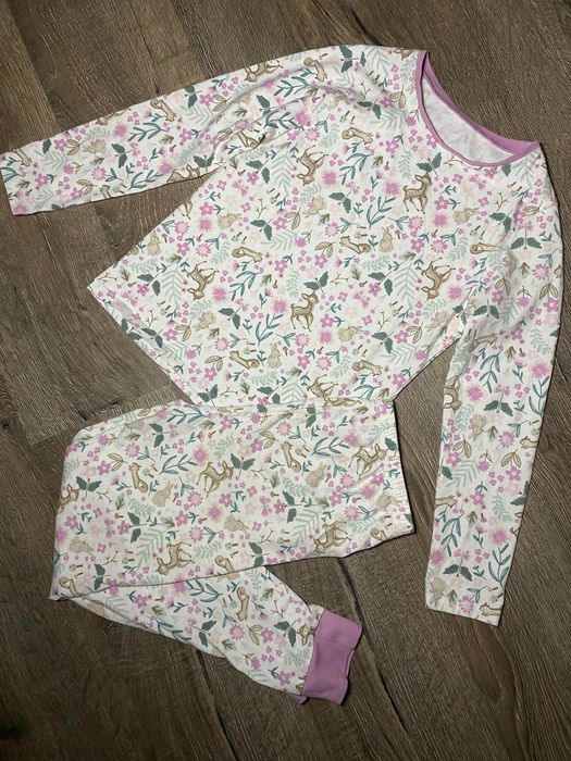 Чарівний ліс бавовняна піжама дівчинці 9-10р. Комплект для дому