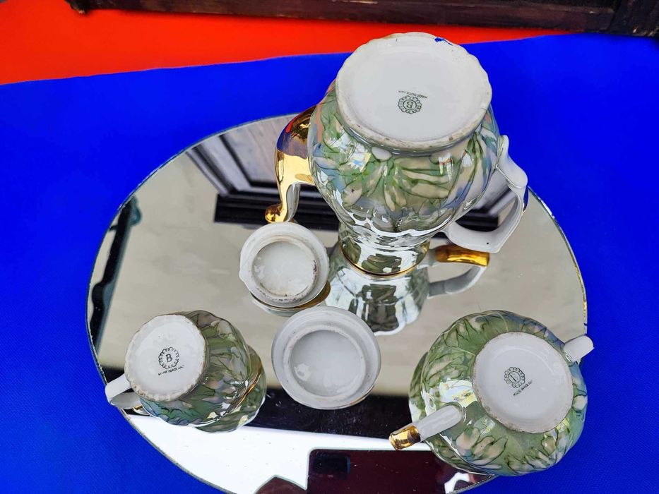 Katowice Bogucice,część serwisu,mlecznik,cukiernica,dzbanek,całość