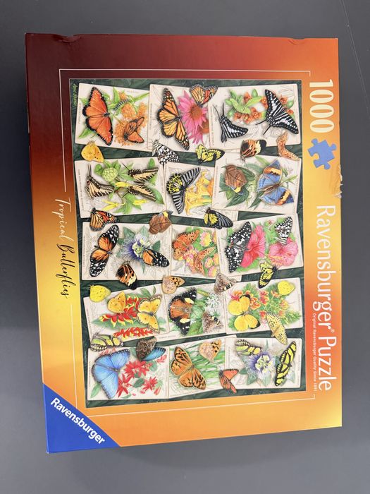 Пазл Ravensburger “Tropical Butterflies”, 1000 деталей