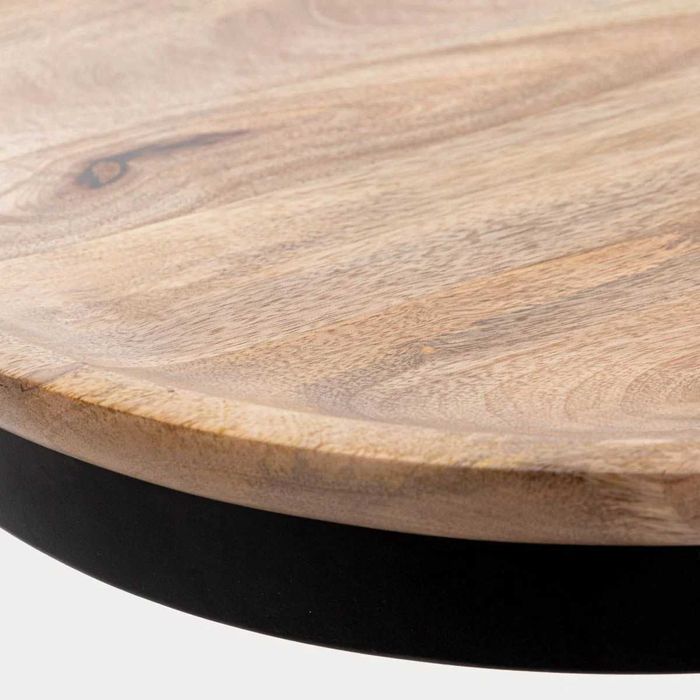 Zestaw stolików kawowych HARVEY drewnianych 53x51/43x43 cm