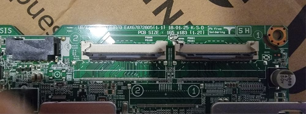 Placa principal Mainboard TV LG EAX67872805 (1.1)