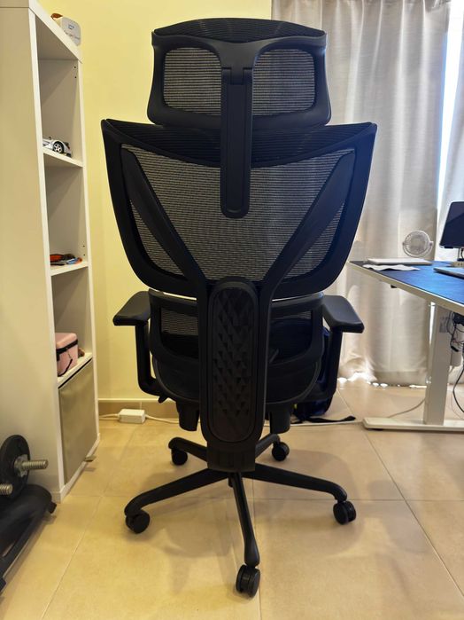 Cadeira de Escritório Ergonômica com Apoio para Os Pés