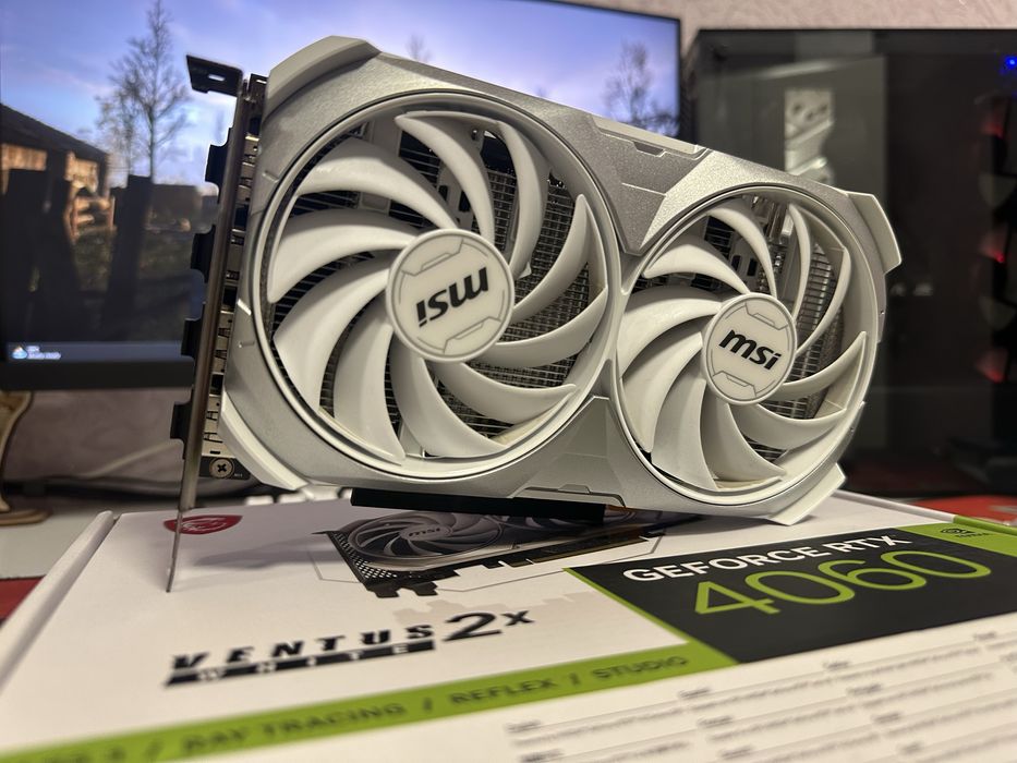 Відеокарта MSI RTX 4060 Ventus 2x White