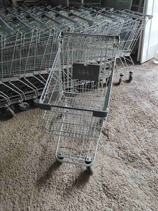 Тележки покупательские б/у. Тележки складские и другое