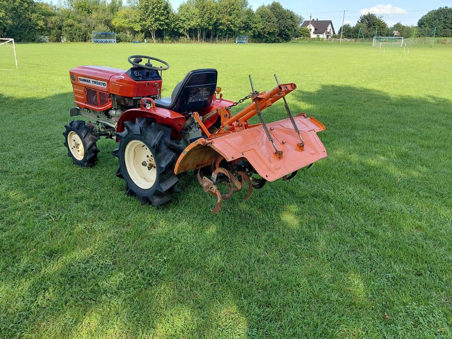 Traktor ogrodowy Yanmar YM 1401D 14KM 3 cylindry 4x4 ZESTAW