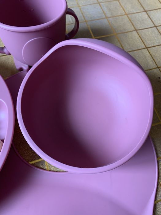 Силіконовий дитячий посуд