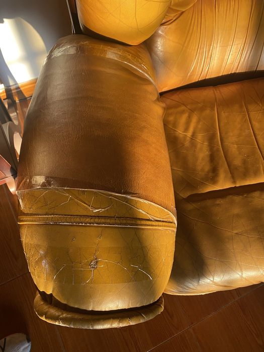 Sofás em pelo (conjunto)