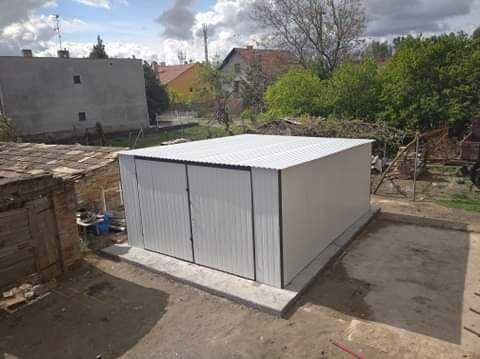 Garaż Blaszany - BIAŁY|Garaże Blaszane|NA BUDOWĘ |Blaszak| - ESSTAL*