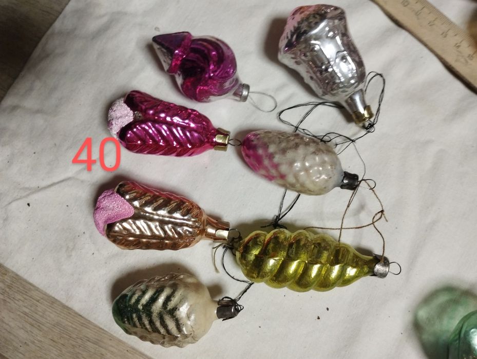 Новогодние игрушки  игрушки СССР