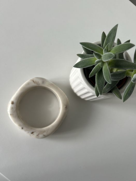 Nowa bransoletka, biała beżowa boho